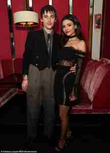 Victoria Justice and her boyfriend Reeve Carney
