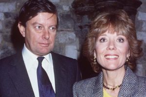  Diana Rigg with her ex-husband Archie Stirling