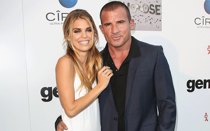 Dominic Purcell was dating girlfriend AnnaLynne McCord