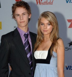 Indiana Evans and Rhys Wakefield 