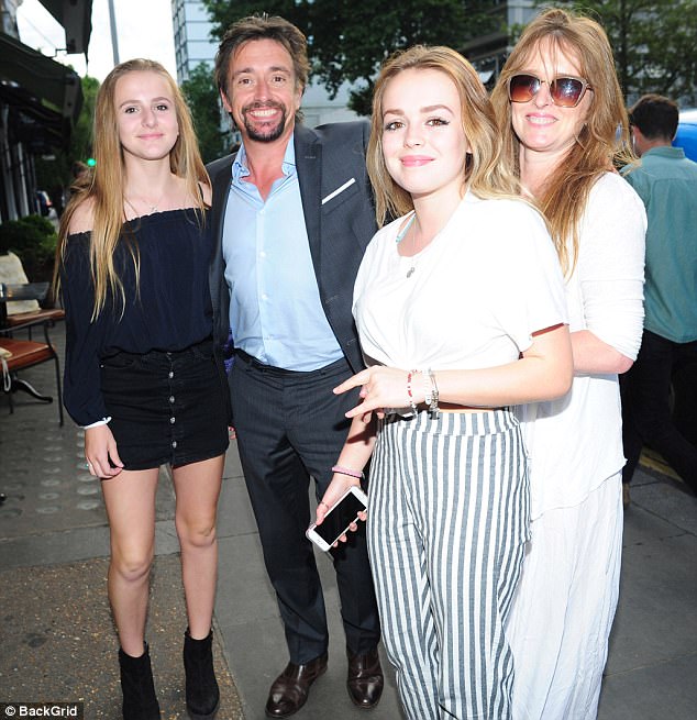 Richard Hammond family: wife and two daughters