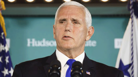Mike Pence speech at Hudson Institure