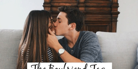 Olivia Giannulli kissing ex-boyfriend Tyler Greenwald 