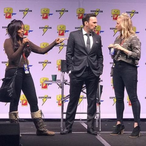 Power Rangers Zeo cast at SuperCon