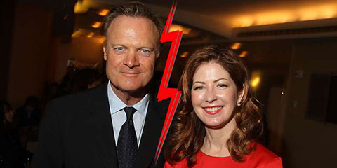 Kathryn Harrold and Lawrence O'Donnell tied in a knot on the occasion of Valentine's day in 1994.
