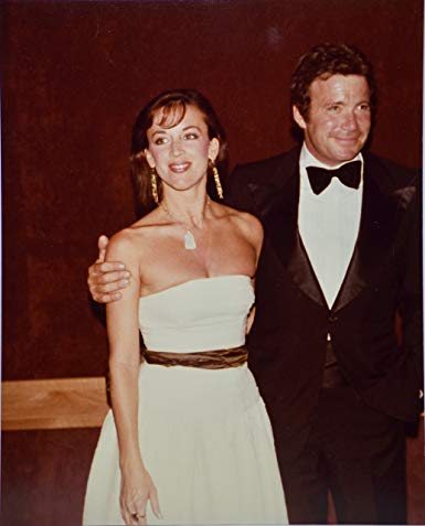 Marcy Lafferty with her former spouse William Shatner