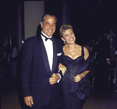 George Santo Pietro with his former partner Vanna White
