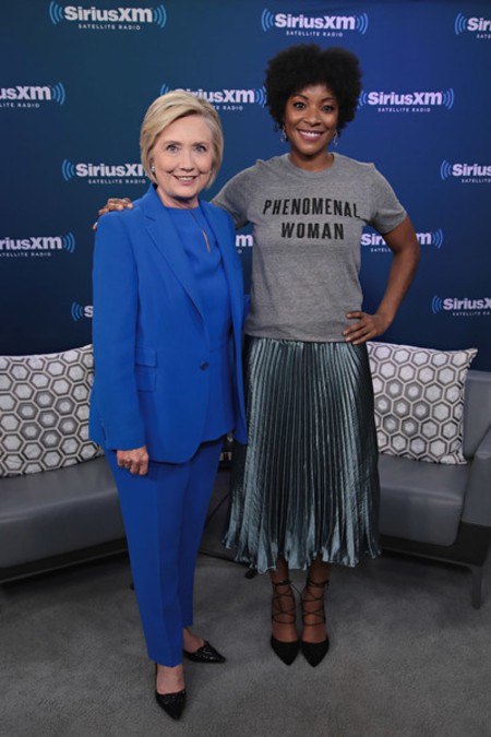 Zerlina Maxwell talking with Hilary about women violence