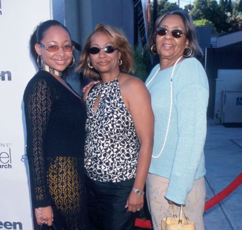 Lydia Gaulden with her mother and daughter Raven-Symone.