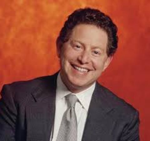 Robert Kotick in a black suit poses for a photoshoot.