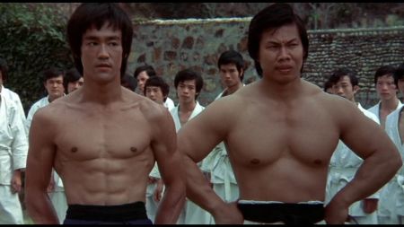 Bolo Yeung with Bruce Lee in Enter The Dragon
