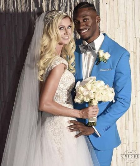 Grete Sadeiko is savoring a blissful married with her boyfriend turned husband Robert Griffin III