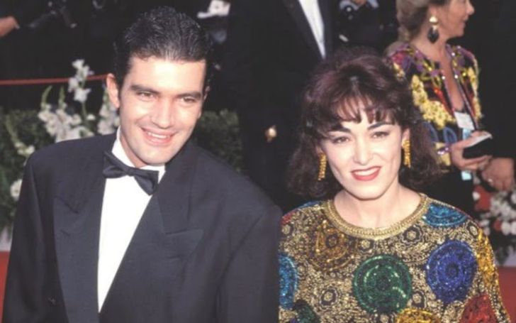 Ana Leza with her husband Antonio