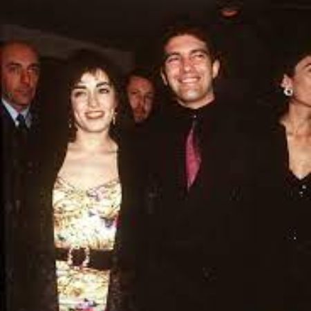 Ana Leza with her ex-husband Antonio Banderas